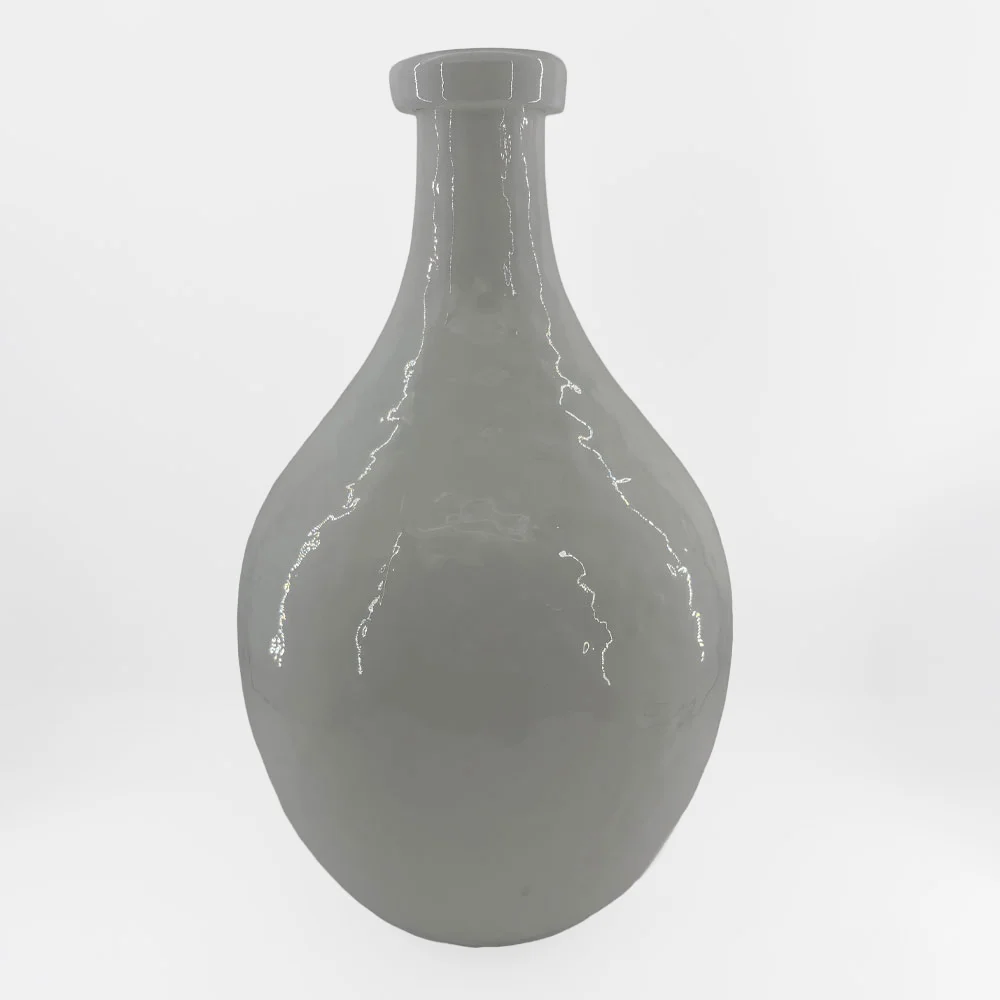 Φωτογραφία προϊόντος: FLACON ΒΑΖΟ 27.5x27.5x46cm ΓΥΑΛΙ ΑΣΠΡΟ