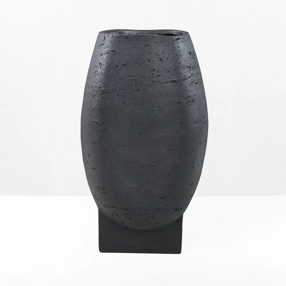 Φωτογραφία προϊόντος: ORBIX I ΒΑΖΟ 19.5x13x35cm RESIN ΜΑΥΡΟ
