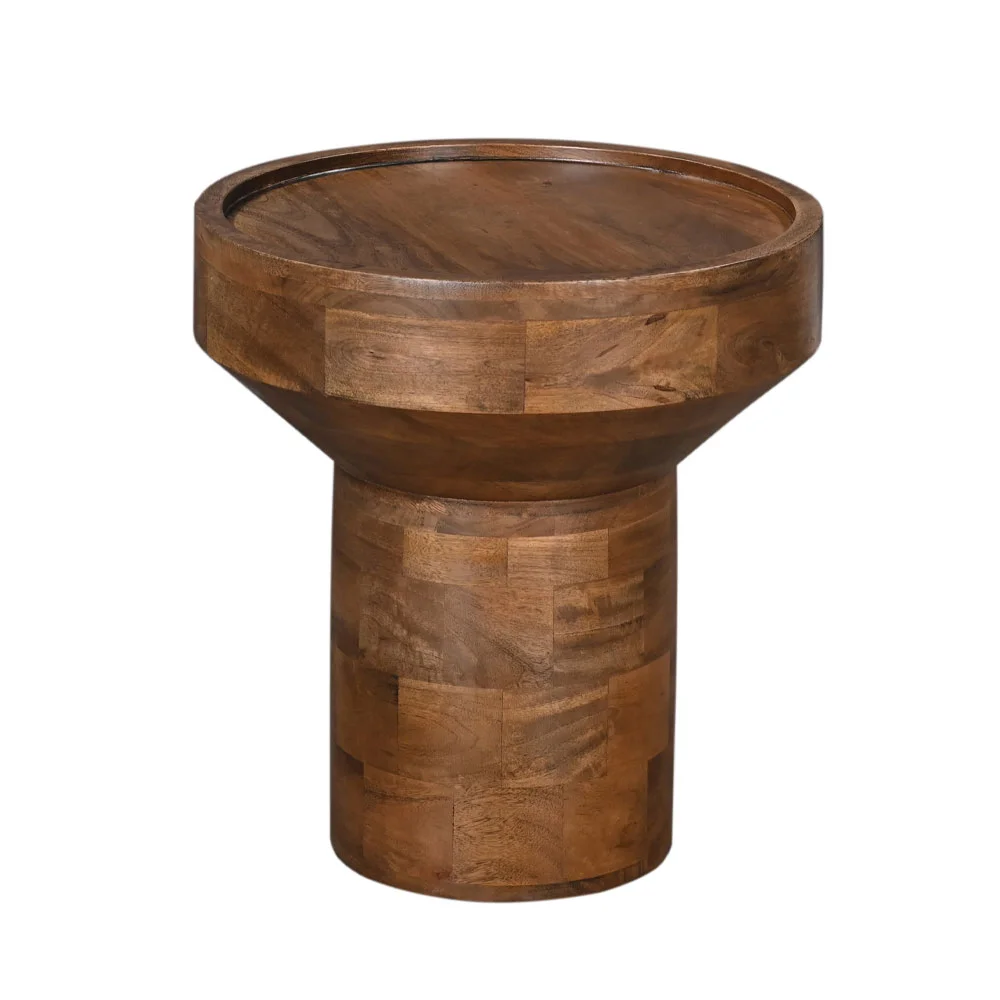 Φωτογραφία προϊόντος: DUBAI SIDE TABLE ΚΑΡΥΔΙ 50x50x54cm