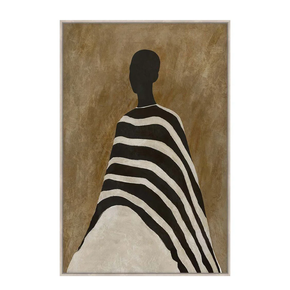 Φωτογραφία προϊόντος: TIMELESS ELEGANCE B ΠΙΝΑΚΑΣ ΔΙΑΚΟΣΜΗΤΙΚΟΣ ΜΕ ΚΟΡΝΙΖΑ 80x120x4cm ΚΑΜΒΑΣ ΚΑΦΕ ΜΠΕΖ PP ΜΑΥΡΟ