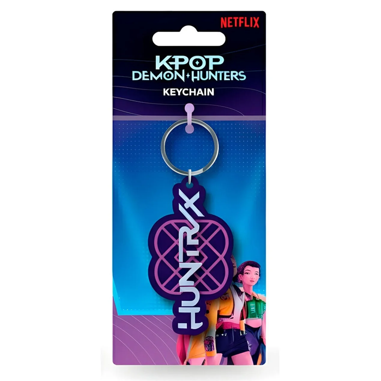 Φωτογραφία προϊόντος: Μπρελόκ Pyramid KPOP Demon Hunters Huntrix Logo RK2510649