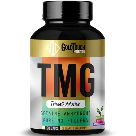 Φωτογραφία προϊόντος: TMG Betaine Anhydrous 680 mg 90 caps Gold Touch