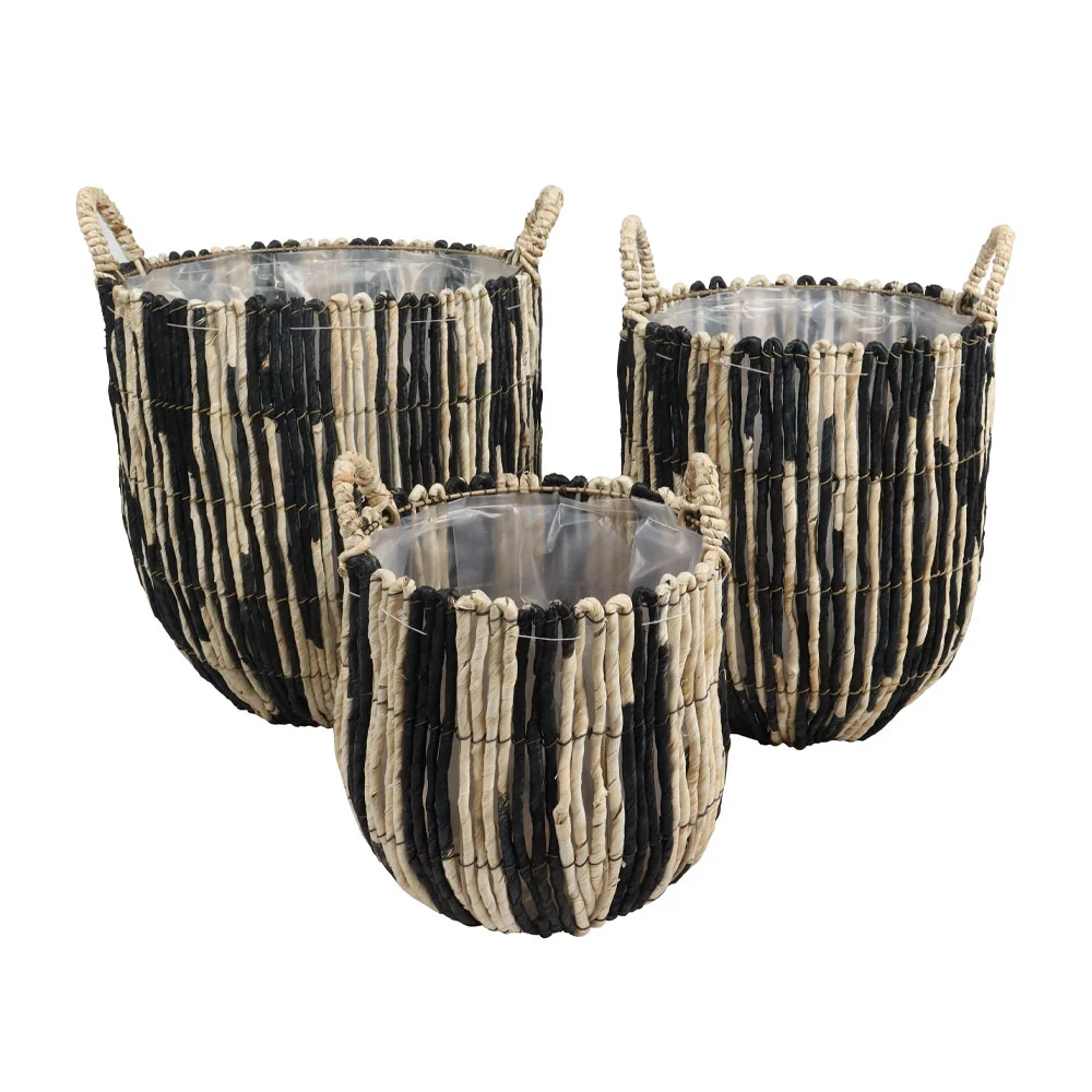 Φωτογραφία προϊόντος: THEROS ΚΑΛΑΘΙ SET 3ΤΜΧ 38x38x40cm ΦΥΛΛΑ ΚΑΛΑΜΠΟΚΙΟΥ ΦΥΣΙΚΟ ΜΑΥΡΟ