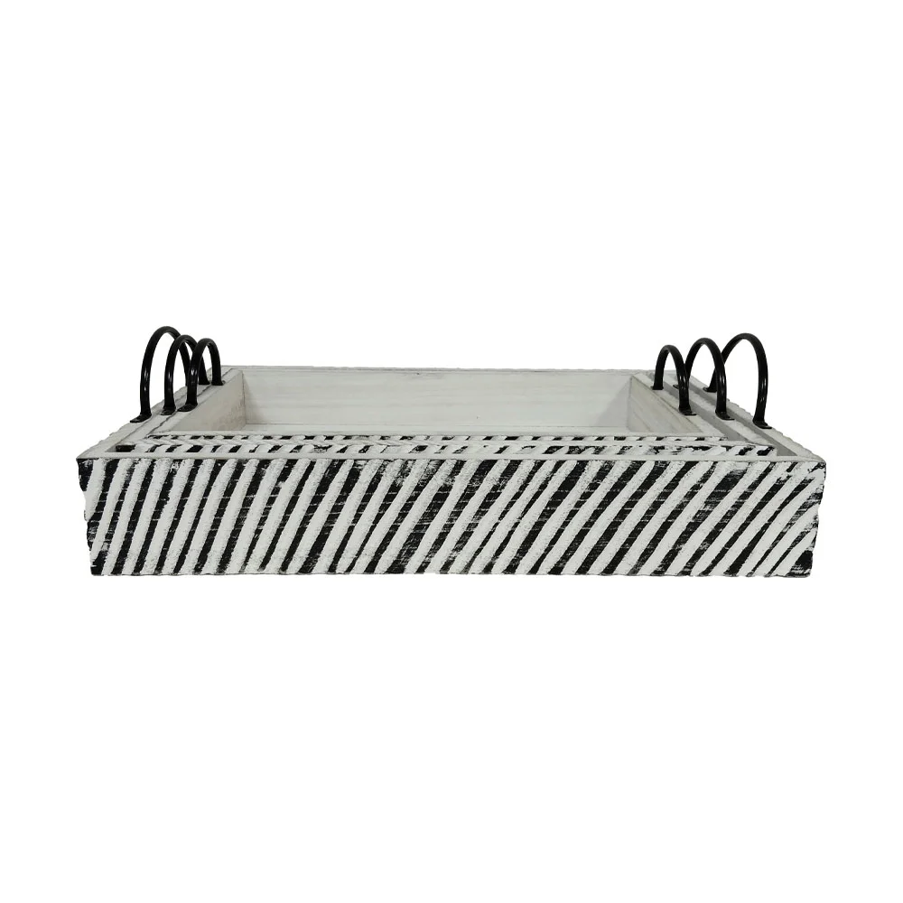 Φωτογραφία προϊόντος: RONAN ΔΙΣΚΟΣ SET 3ΤΜΧ 60x40x10cm ΞΥΛΟ ΚΑΦΕ ΜΠΕΖ