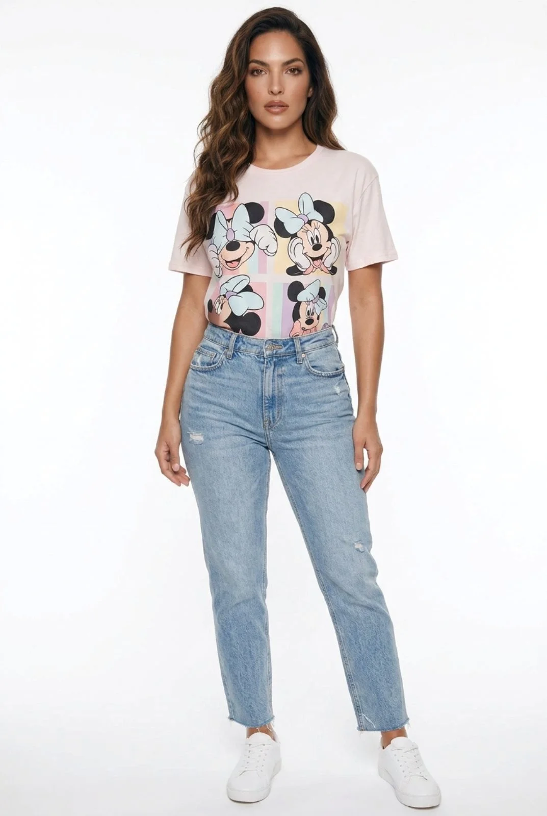 Φωτογραφία προϊόντος: ELUNA Mouse T-Shirt με Cartoon Print Εκρού