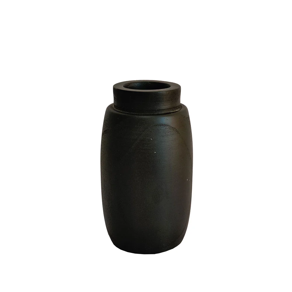 Φωτογραφία προϊόντος: NUBIA ΒΑΖΟ 13x13x22cm ΞΥΛΟ ΜΑΥΡΟ