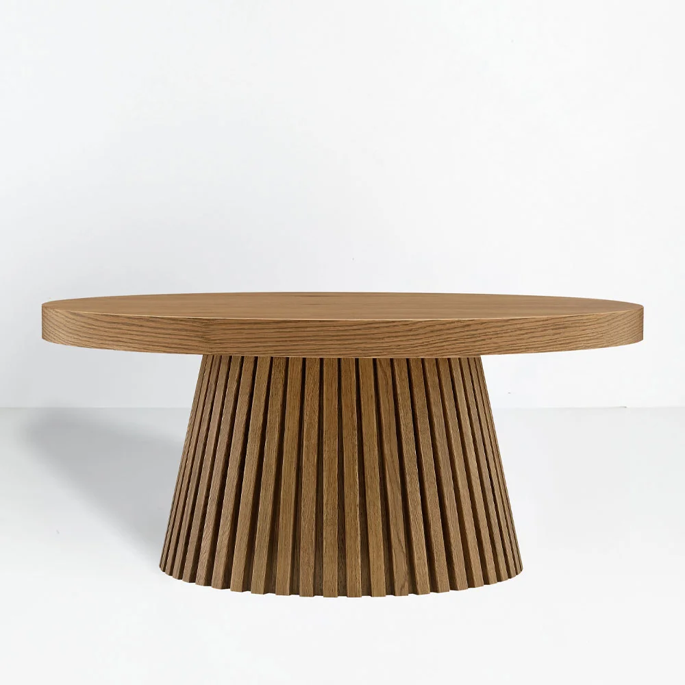 Φωτογραφία προϊόντος: FORESTA COFFEE TABLE ΦΥΣΙΚΟ 90x90x40cm