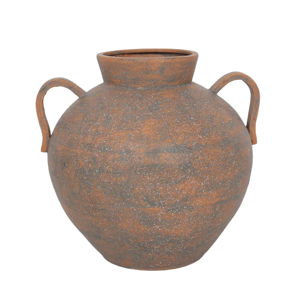 Φωτογραφία προϊόντος: HYDRA ΒΑΖΟ 32x29x30cm ΜΕΤΑΛΛΟ TERRACOTTA ΓΚΡΙ