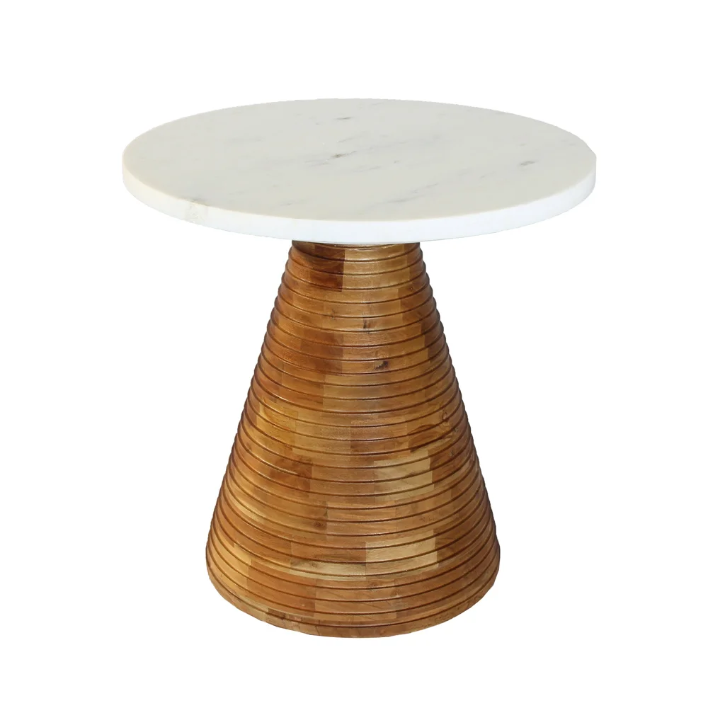 Φωτογραφία προϊόντος: SAVOA SIDE TABLE ΛΕΥΚΟ ΚΑΡΥΔΙ 45x45x45cm