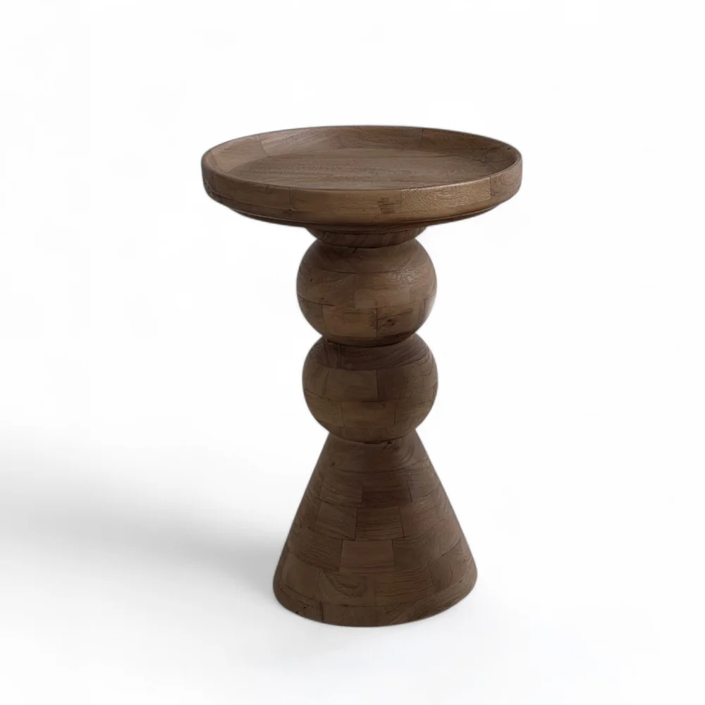 Φωτογραφία προϊόντος: FORMAS SIDE TABLE ΚΑΡΥΔΙ ΑΝΟΙΧΤΟ 40x40x60cm