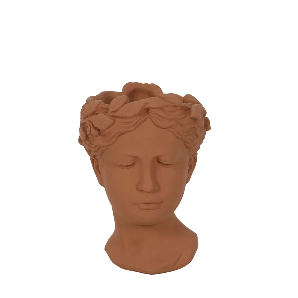 Φωτογραφία προϊόντος: CEM ΒΑΖΟ 15.5x14.5x21.5cm CEMENT TERRACOTTA