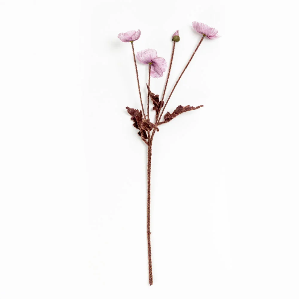Φωτογραφία προϊόντος: POPPY ΛΟΥΛΟΥΔΙ ΤΕΧΝΗΤΟ 60cm POLYESTER ΛΙΛΑ ΜΩΒ ΠΡΑΣΙΝΟ