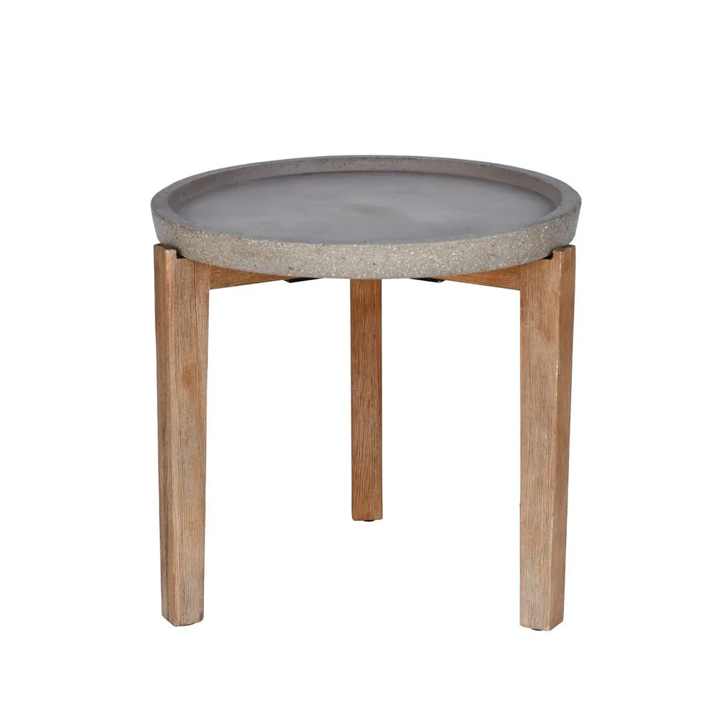 Φωτογραφία προϊόντος: ORRIN COFFEE TABLE ΚΑΦΕ ΦΥΣΙΚΟ 53x53x48cm
