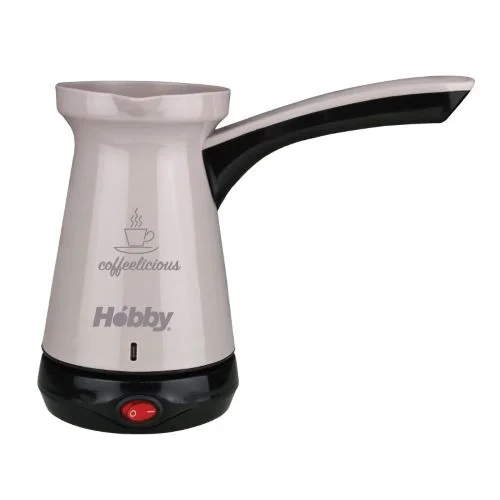 Φωτογραφία προϊόντος: Μπρίκι Hλεκτρικό Hobby 220ml 500W Γκρι/Μαύρο [239299105]