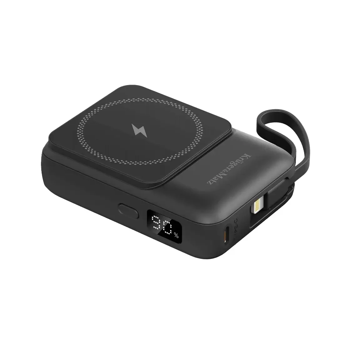 Φωτογραφία προϊόντος: Μαγνητικό Ασύρματο Powerbank Kruger+Matz 10000mAh Συμβατό με MagSafe (Μαύρο)