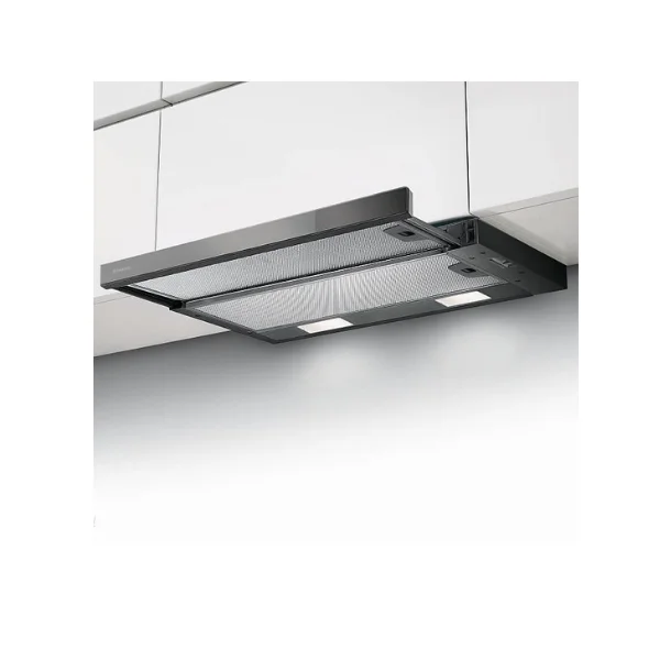 Φωτογραφία προϊόντος: Faber Flexa NG GLASS BK Συρόμενος Απορροφητήρας (60 cm)