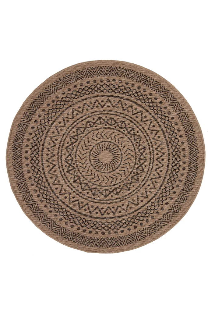 Φωτογραφία προϊόντος: Ψάθα Avanos 8894 BLACK Royal Carpet - 200x200 cm
