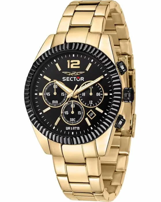 Φωτογραφία προϊόντος: SECTOR WATCH 240 CHRONOGRAPH GOLD STAINLESS STEEL BRACELET R3273640027