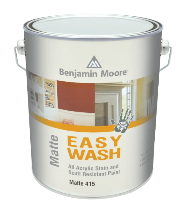 Φωτογραφία προϊόντος: Benjamin Moore Easy Wash 415 Ακρυλικό Χρώμα Εσωτερικών Χώρων Απόθησης Λεκέδων