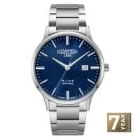 Φωτογραφία προϊόντος: Roamer R-Line Classic Men's Watch Silver Stainless Steel Bracelet 718833-41-45-70