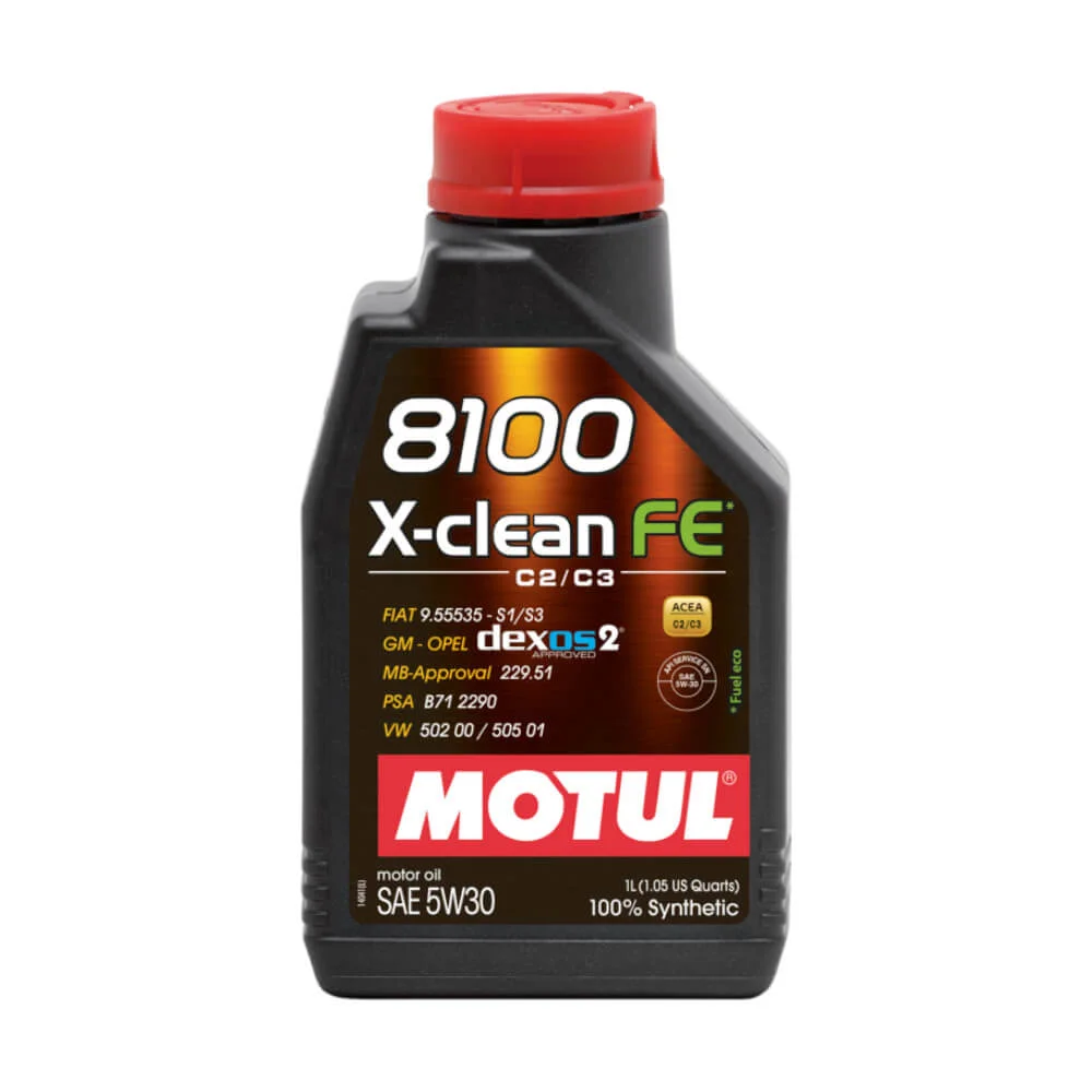 Φωτογραφία προϊόντος: Λάδι MOTUL 5W30 X-CLEAN 8100 EFE 1L