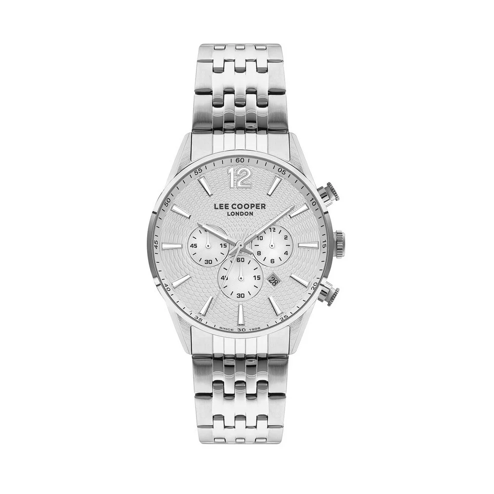 Φωτογραφία προϊόντος: Lee Cooper Watches Lee Cooper 549, Men's Multifunction Watch, Silver Metallic Bracelet LC07549.330