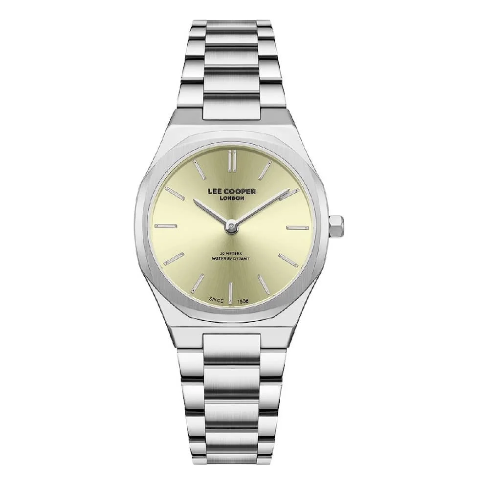 Φωτογραφία προϊόντος: Lee Cooper Watches Lee Cooper 8276 Women's Watch Silver Metallic Bracelet LC08276.310