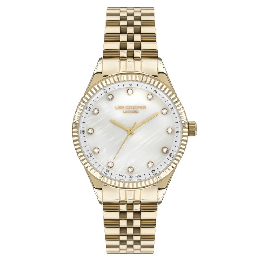 Φωτογραφία προϊόντος: Lee Cooper Watches Lee Cooper Women's Watch Gold Stainless Steel Bracelet LC07310.120