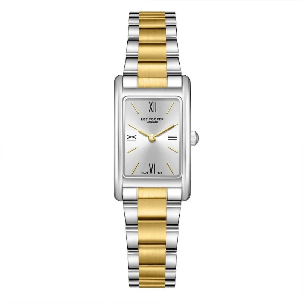 Φωτογραφία προϊόντος: Lee Cooper Watches Lee Cooper Women's Watch Gold / Silver Metallic Bracelet LC08300.230