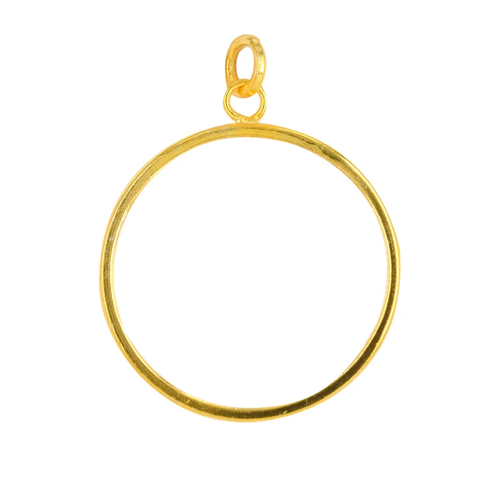 Φωτογραφία προϊόντος: Tasoulis Jewellery Collection Ασημένια 925 Μενταγιόν Λιροθήκη 9525-1ZAF
