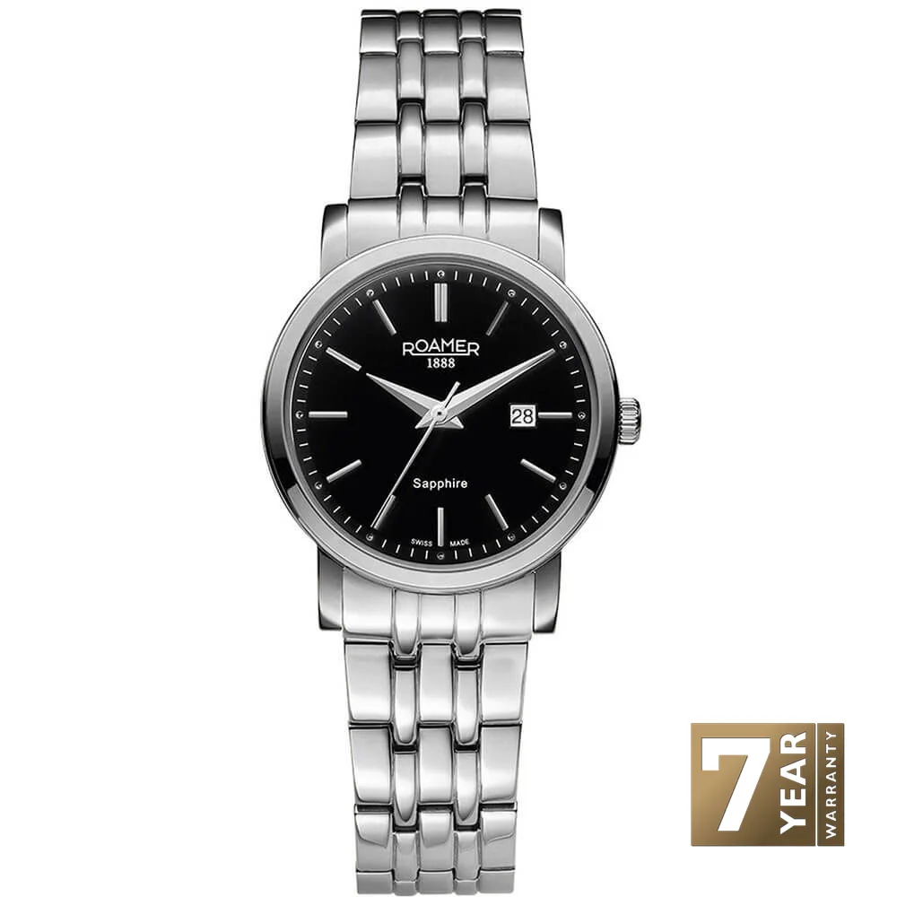 Φωτογραφία προϊόντος: Roamer Classic Line, Women's Watch, Silver Stainless Steel Bracelet 709844-41-55-70