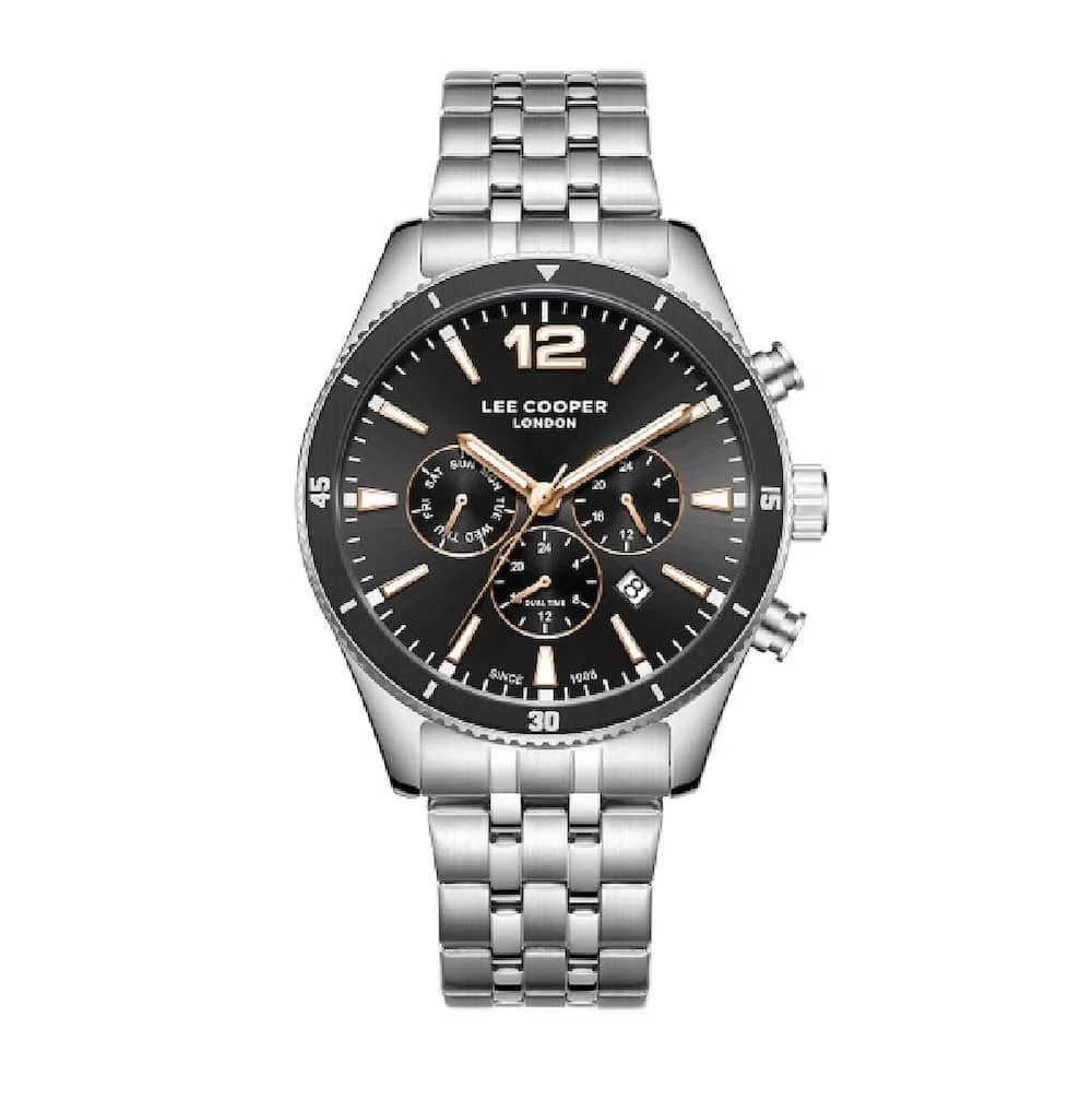 Φωτογραφία προϊόντος: Lee Cooper Watches Lee Cooper Men's Watch Silver Metallic Bracelet LC07641.360