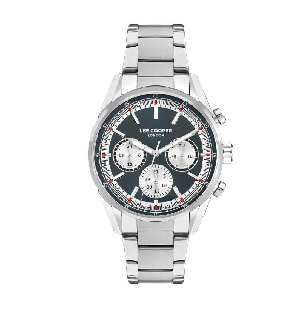 Φωτογραφία προϊόντος: Lee Cooper Watches Lee Cooper Men's Watch Silver Metallic Bracelet LC07986.370