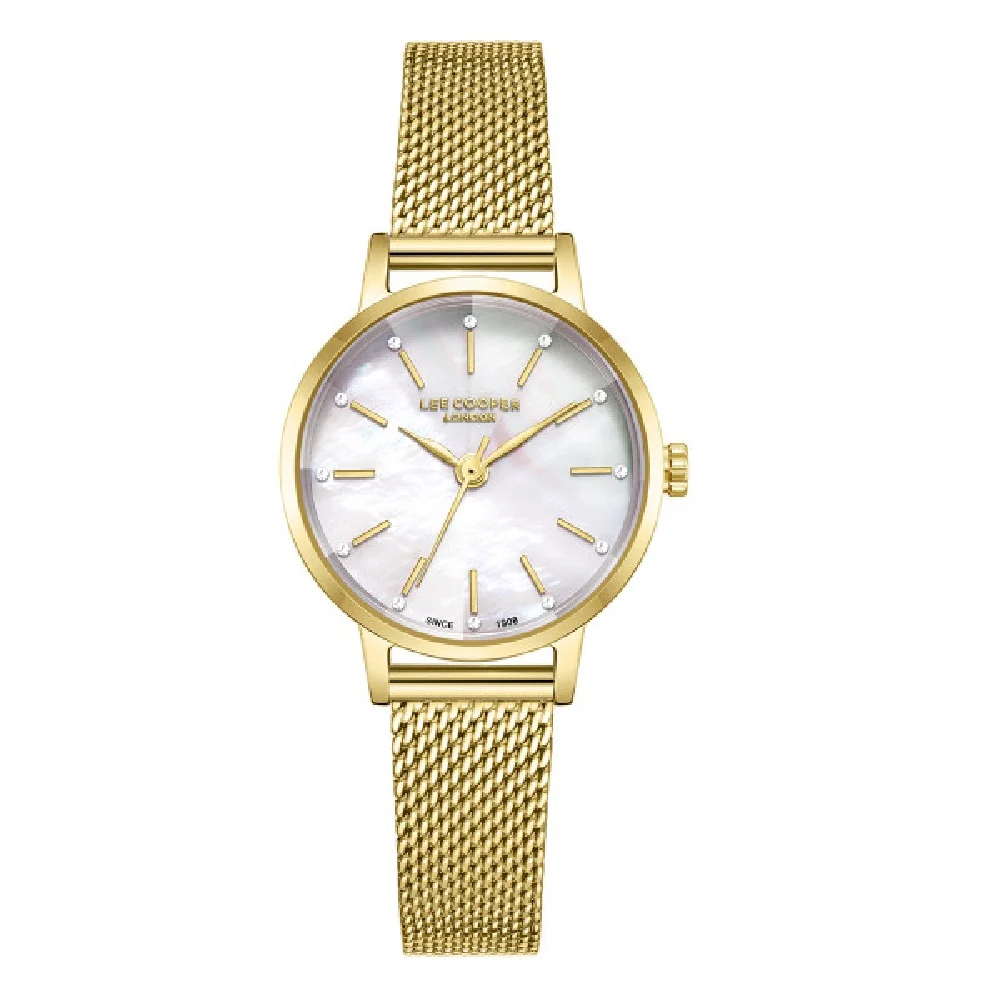 Φωτογραφία προϊόντος: Lee Cooper Watches Lee Cooper Women's Watch Gold Stainless Steel Bracelet LC08241.120