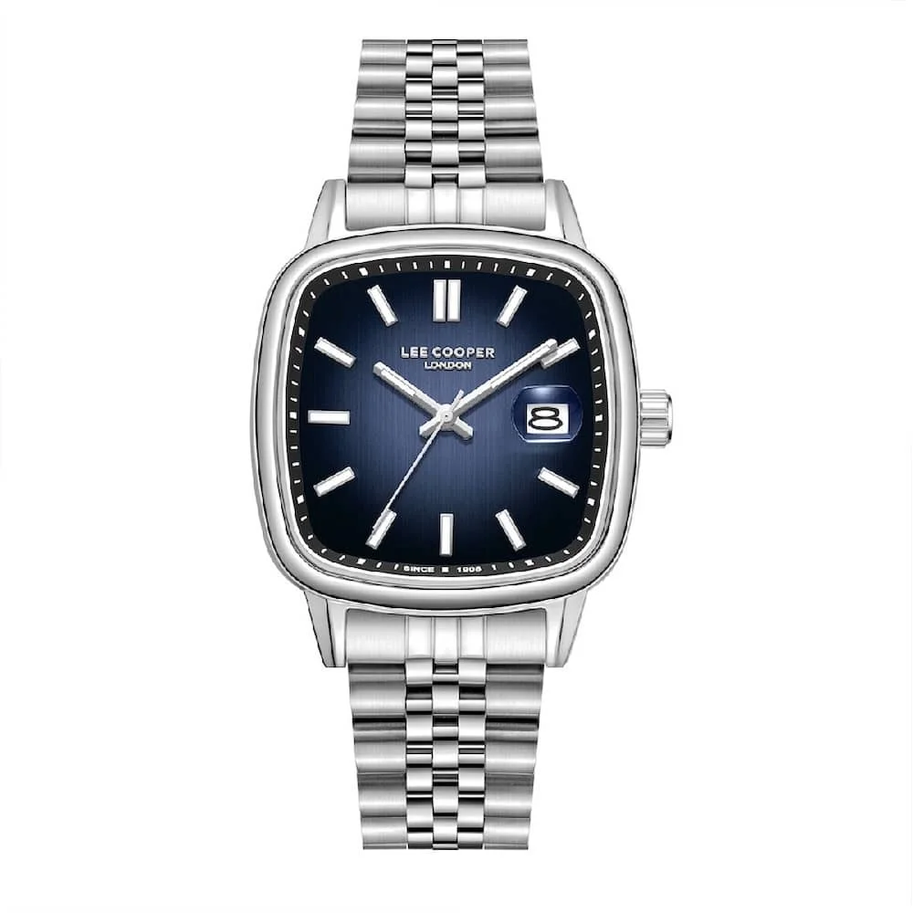 Φωτογραφία προϊόντος: Lee Cooper Watches Lee Cooper 8306 Men's Watch Silver Metallic Bracelet LC08306.390