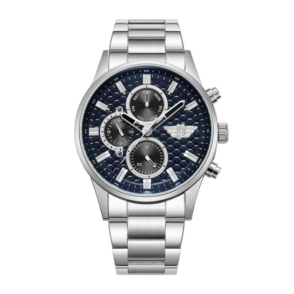 Φωτογραφία προϊόντος: Police Tauriko, Men's Watch, Silver Stainless Steel Bracelet PEWJK2229405