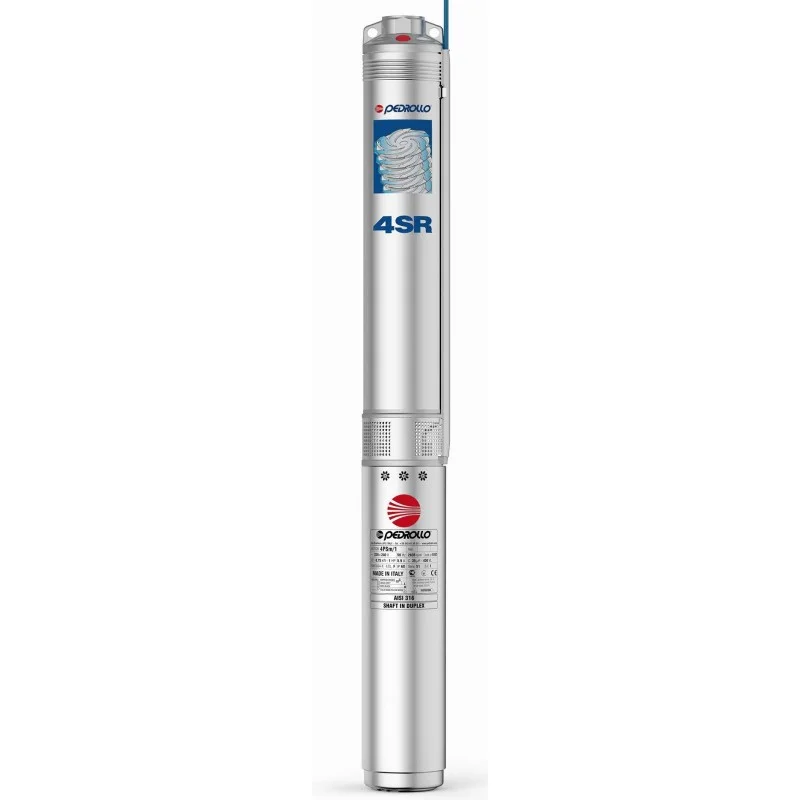 Φωτογραφία προϊόντος: PEDROLLO 4SR2/23 Υποβρύχια αντλία γεωτρήσεων 4'' με κινητήρα PEDROLLO 2HP Τριφασικό PEDROLLO