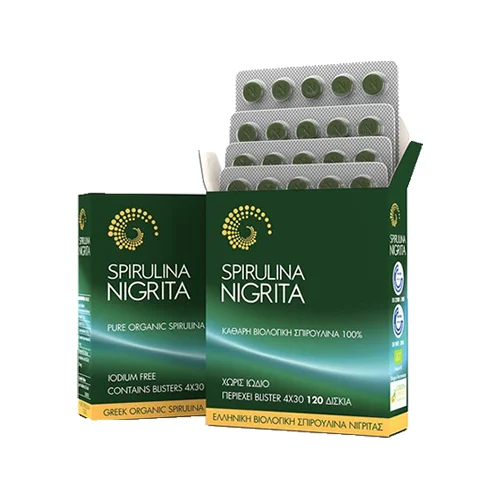Φωτογραφία προϊόντος: Spirulina Nigrita 120 δισκία