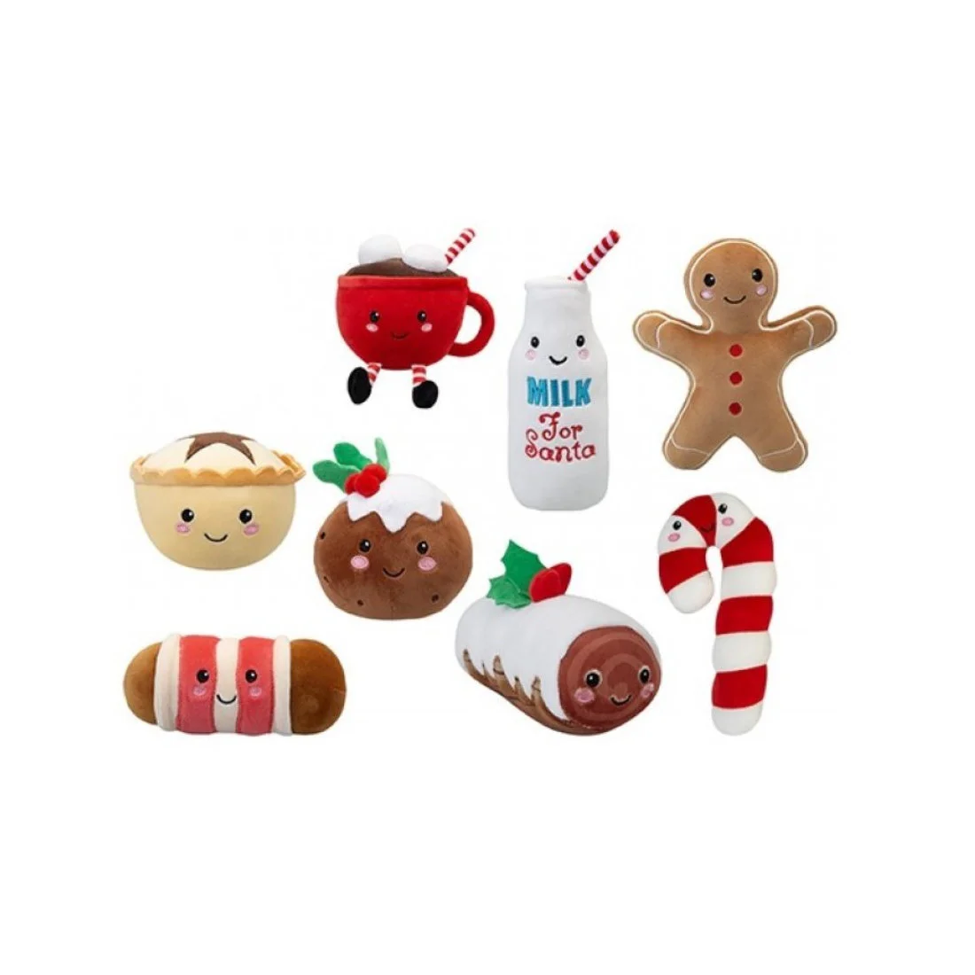 Φωτογραφία προϊόντος: PMS Softlings Christmas Foodies - Διάφορα Χριστουγεννιάτικα Λούτρινα 1τμχ