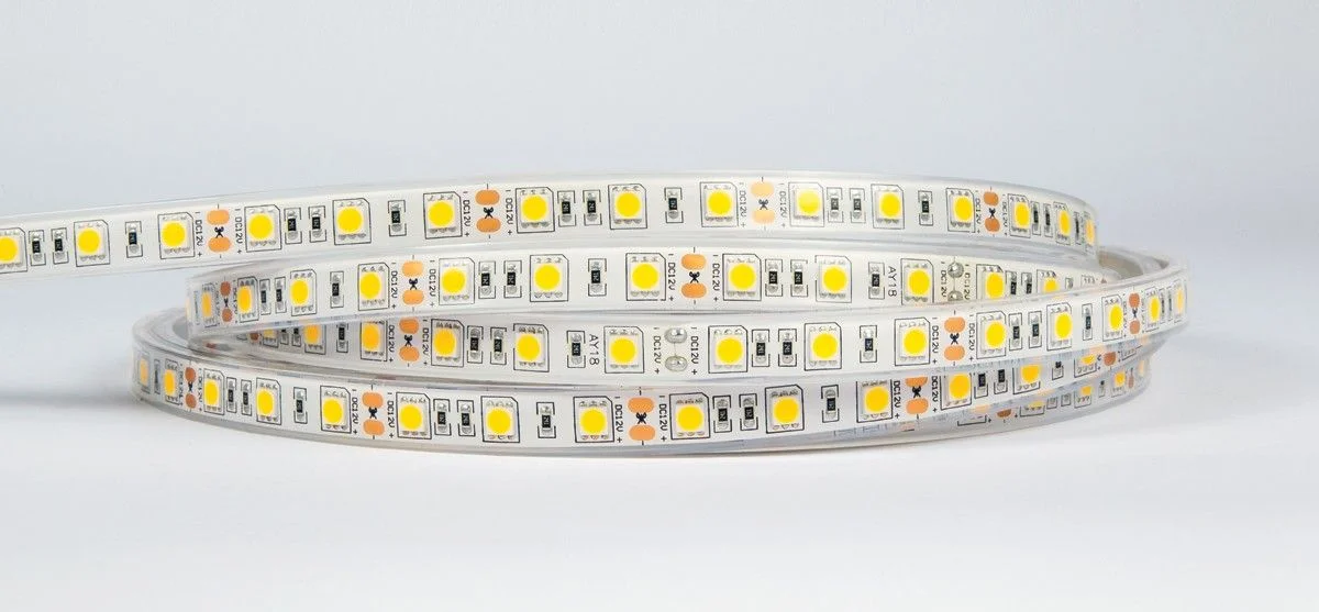 Φωτογραφία προϊόντος: Ταινία Led SMD 5050, 24V, 11W, 1048lm, 3000K, 5m/roll, CRI>80, IP68