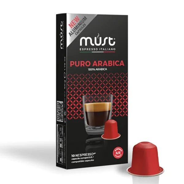 Φωτογραφία προϊόντος: Must Arabica Aluminium 10 τμχ | Nespresso