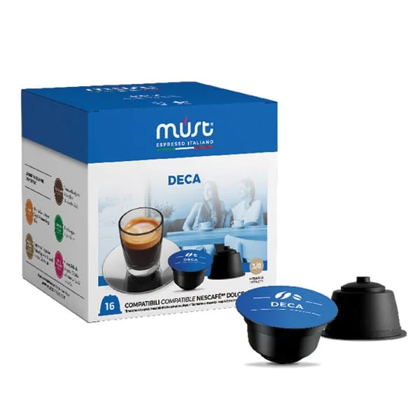 Φωτογραφία προϊόντος: Must Decaffeinato 16 τμχ | Dolce Gusto