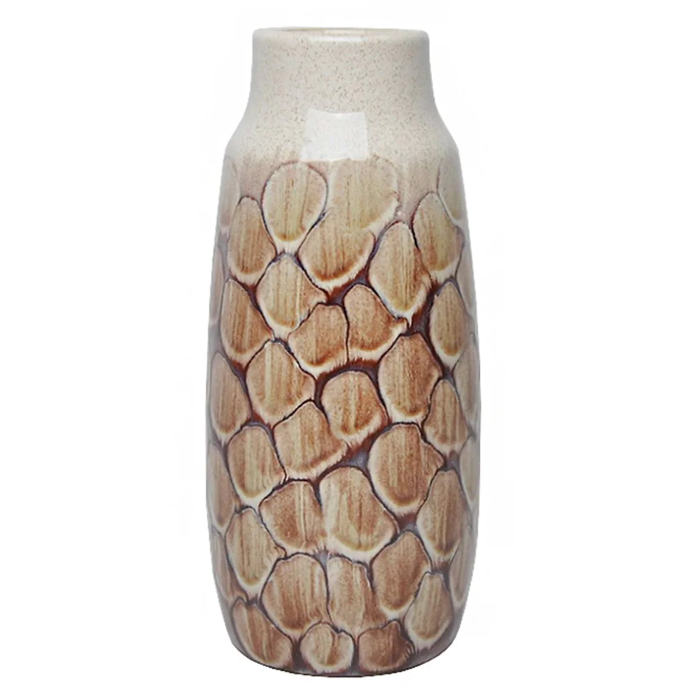 Φωτογραφία προϊόντος: Βάζο κεραμικό snake Zaros 16x16x35.5cm (MPN: 25717 CT464)