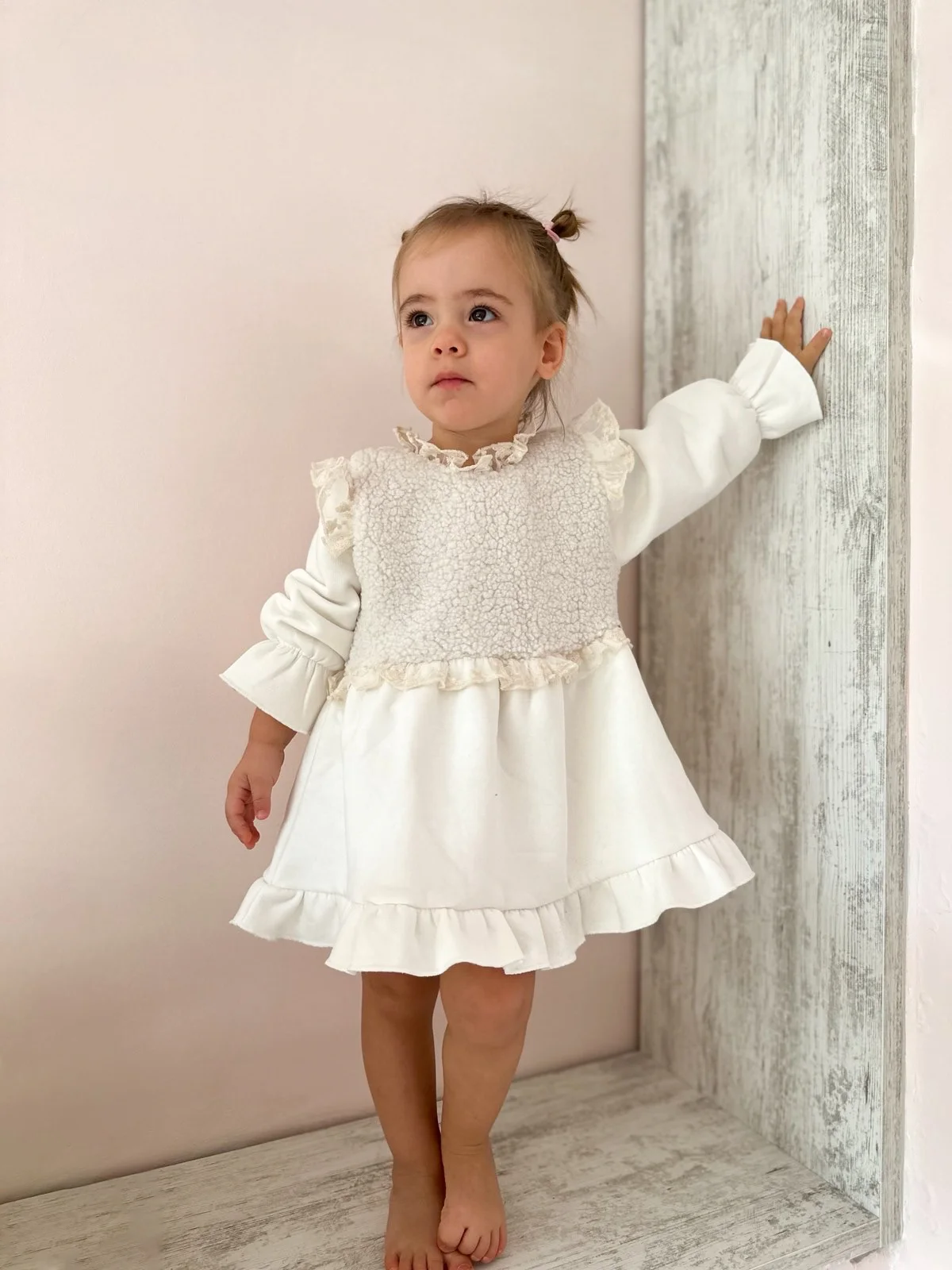 Φωτογραφία προϊόντος: Φόρεμα εκρού Minimo