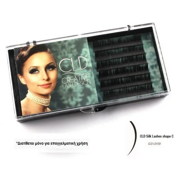 Φωτογραφία προϊόντος: ΒΛΕΦΑΡΙΔΕΣ SILK EXTE C- CLD-L0159 - CLD