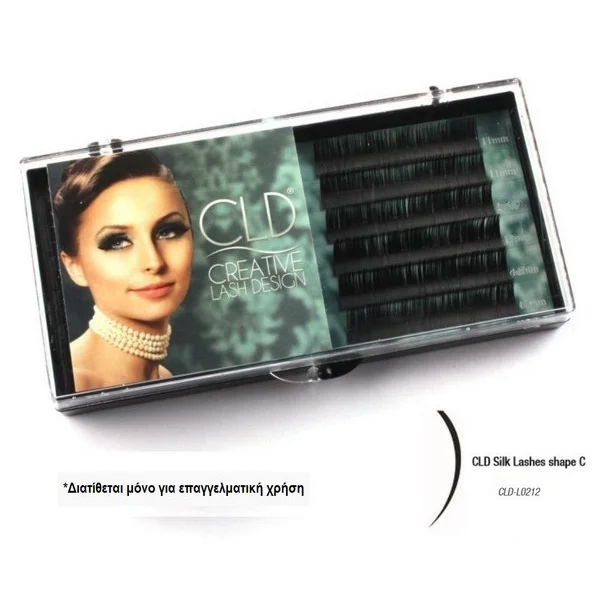 Φωτογραφία προϊόντος: ΒΛΕΦΑΡΙΔΕΣ SILK EXTE C- CLD-L0212 - CLD