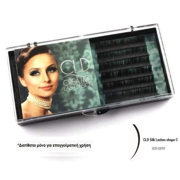 Φωτογραφία προϊόντος: ΒΛΕΦΑΡΙΔΕΣ SILK EXTE C- CLD-L0210 - CLD