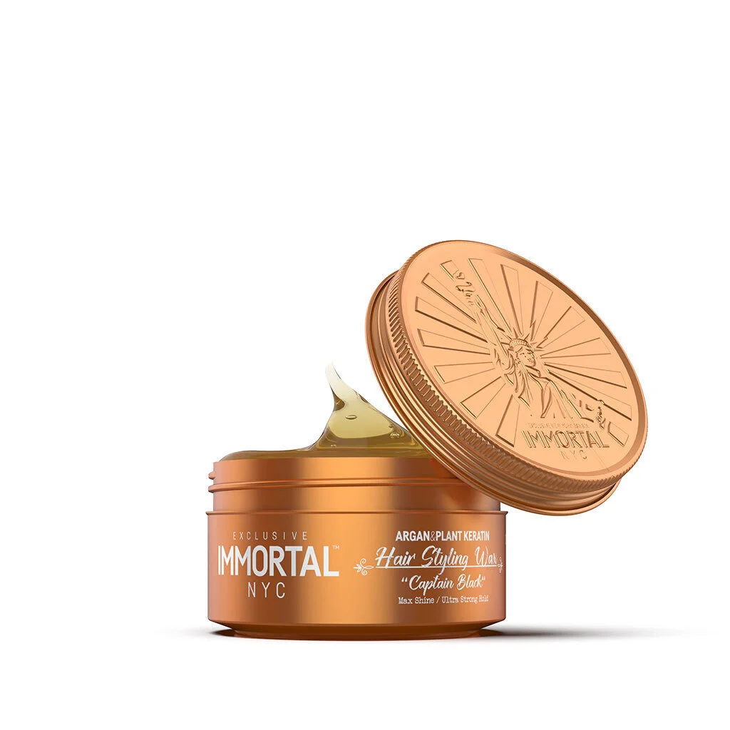 Φωτογραφία προϊόντος: Immortal Nyc - Captain Black Hair Styling Wax 150 Ml