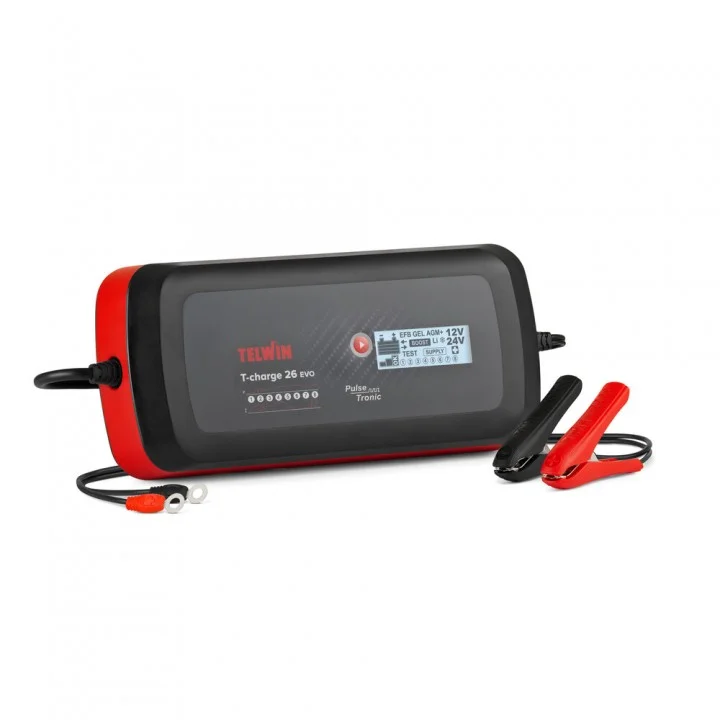 Φωτογραφία προϊόντος: Telwin T-Charge 26 EVO 12V & 24V