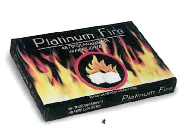 Φωτογραφία προϊόντος: Προσάναμμα Platinum Fire – 48 Κύβοι